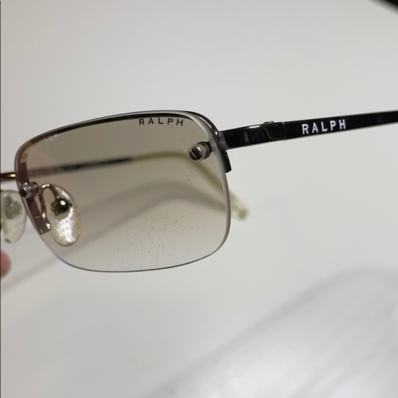 Vintage Ralph Lauren Silver/Smoke Sunglasses - Picture 3 of 4